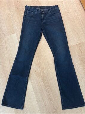 Big Star Dark Wash Hazel Mid Rise Boot Jeans